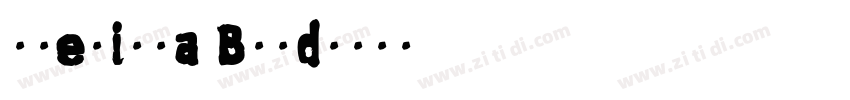 nuetilla Bold字体转换